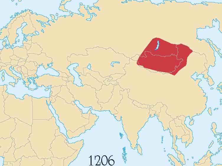 外蒙古地圖 【今日頭條】1205年 - 2016年（蒙古地圖變遷史） 道盡蒙古民族的興衰榮辱...