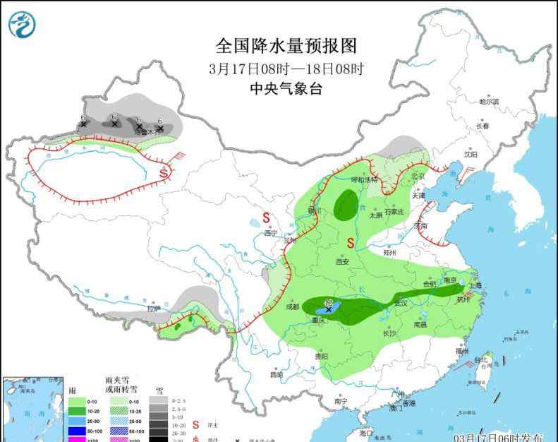 西北華北黃淮等地仍有沙塵 中東部大部地區(qū)將迎來降溫