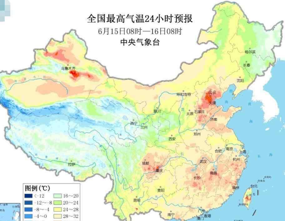 江淮明起新一輪強(qiáng)降雨來襲 真的是典型的南北之差