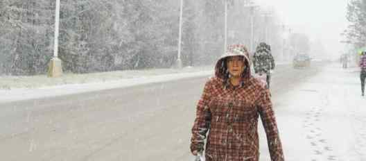 黑龍江漠河降雪  氣溫到-10℃，一夜之間被白雪覆蓋