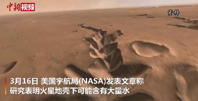 NASA稱火星地殼下可能含有大量水！網(wǎng)友好奇：可以種菜嗎？