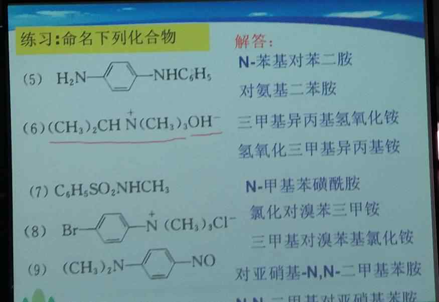 硝基 【微課堂】硝基化合物命名及化學(xué)性質(zhì)