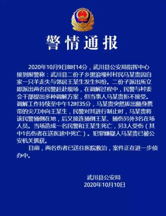 內(nèi)蒙古重大刑事案件致3死2傷 后續(xù)官方通報(bào)來(lái)了