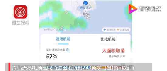 青島流亭機場近半航班取消 具體是什么情況