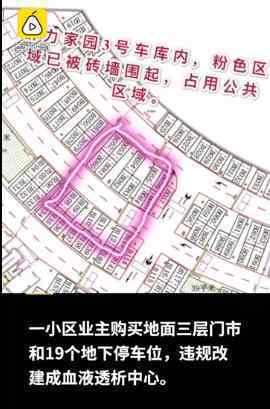 業(yè)主買19個(gè)地下車位改建透析醫(yī)院 這是什么情況