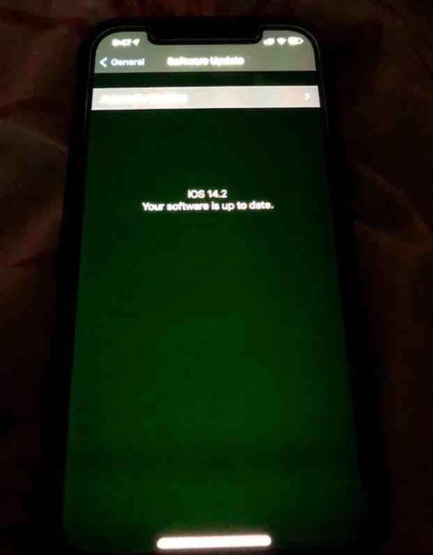 蘋果承認iPhone12存綠屏問題 iPhone12閃綠屏怎么辦