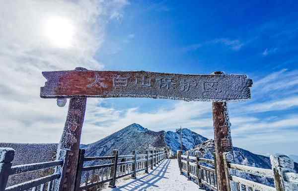 秦嶺太白山雪后霧凇美景 霧凇是怎樣形成的