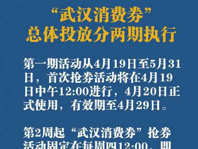 武漢將發(fā)放5億元消費券 還原事發(fā)經(jīng)過及背后真相！