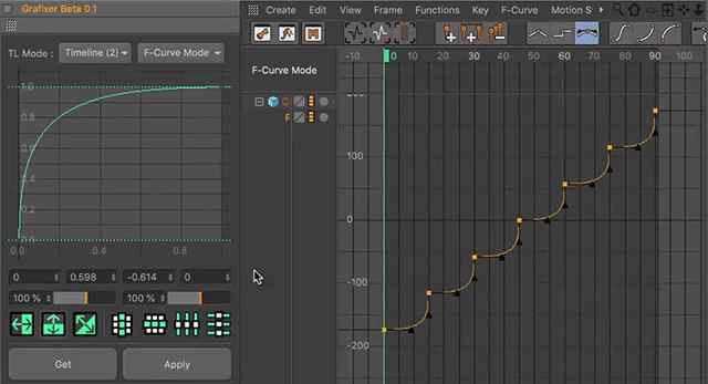 fixer 插件下載 | C4D動畫曲線編輯輔助 - Grafixer