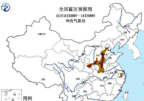 冷空氣南下 強度冷空氣來臨將擊敗多地霧霾