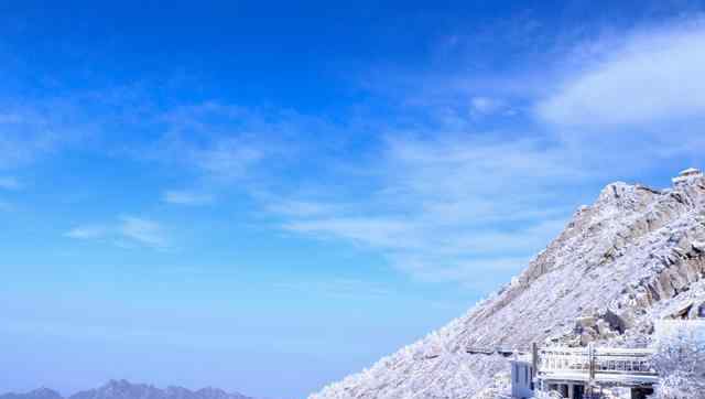 秦嶺太白山雪后霧凇美景 浪漫唯美仿佛置身冰雪童話世界