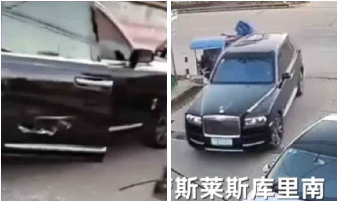 三輪車撞上700多萬(wàn)元?jiǎng)谒谷R斯 維修金額到底有多高？