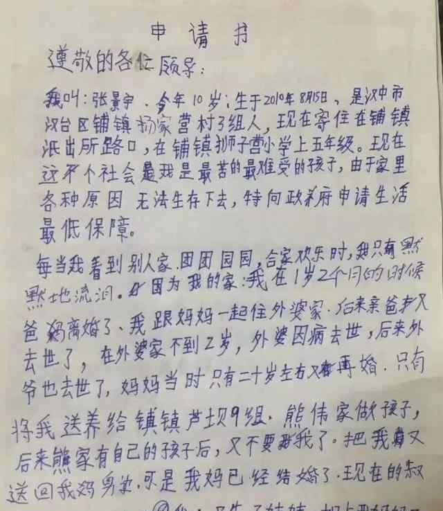 求助信男孩母親發(fā)聲 真相曝光讓人無語