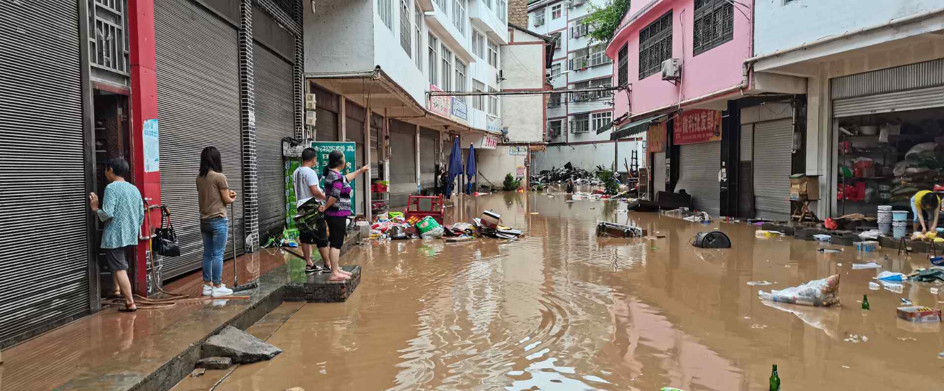 云南昭通多地遭遇暴雨山洪泥石流 轉(zhuǎn)移疏散群眾822人