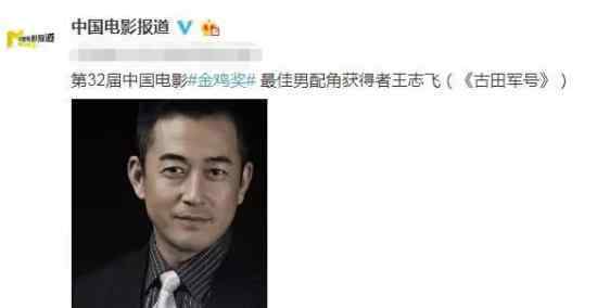 王志飛最佳男配角  誰(shuí)是王志飛演過什么角色