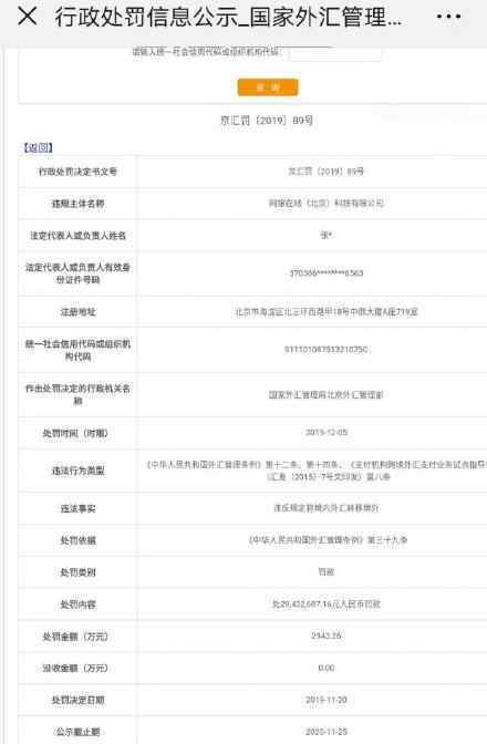京東網(wǎng)銀在線被罰2943萬(wàn) 京東網(wǎng)銀在線為什么被罰款