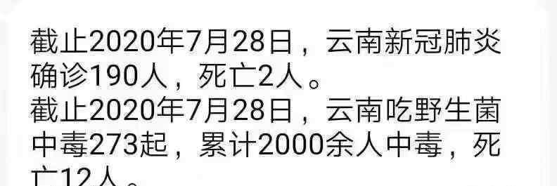 云南吃野生菌中毒死亡人數(shù)超新冠 背后原因是什么