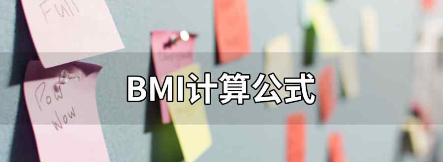 bmi計算公式