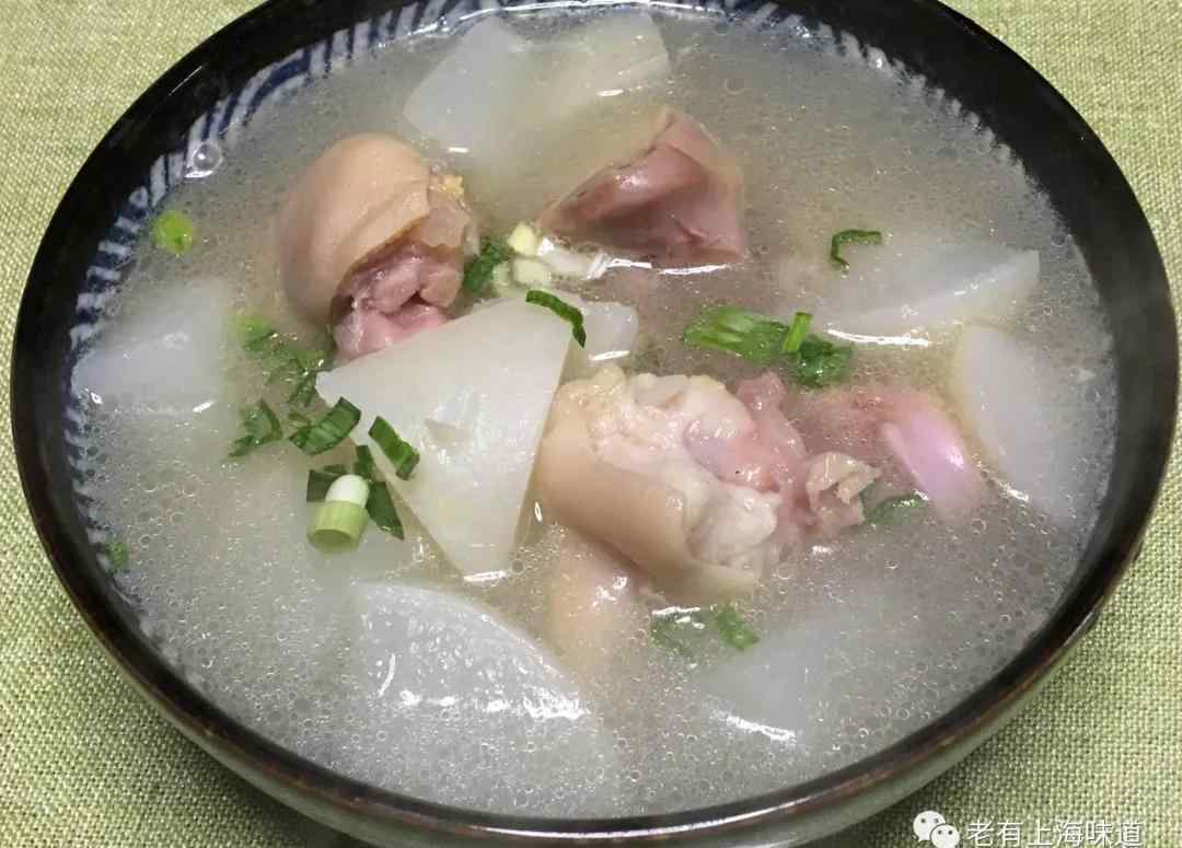 黃豆豬腳湯 沈嘉祿：豬腳黃豆湯