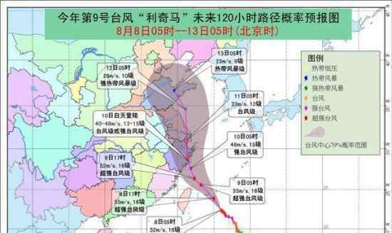 “利奇馬”變成超強(qiáng)臺(tái)風(fēng)?將于10日登陸浙江?