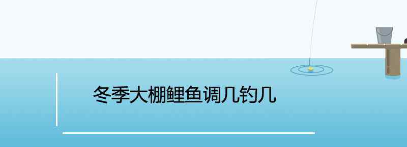 冬季大棚鯉魚調(diào)幾釣幾