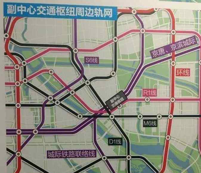 北京市郊鐵路S6線 S6線確定延伸，連接懷柔、順義、大興、通州！比地鐵快！