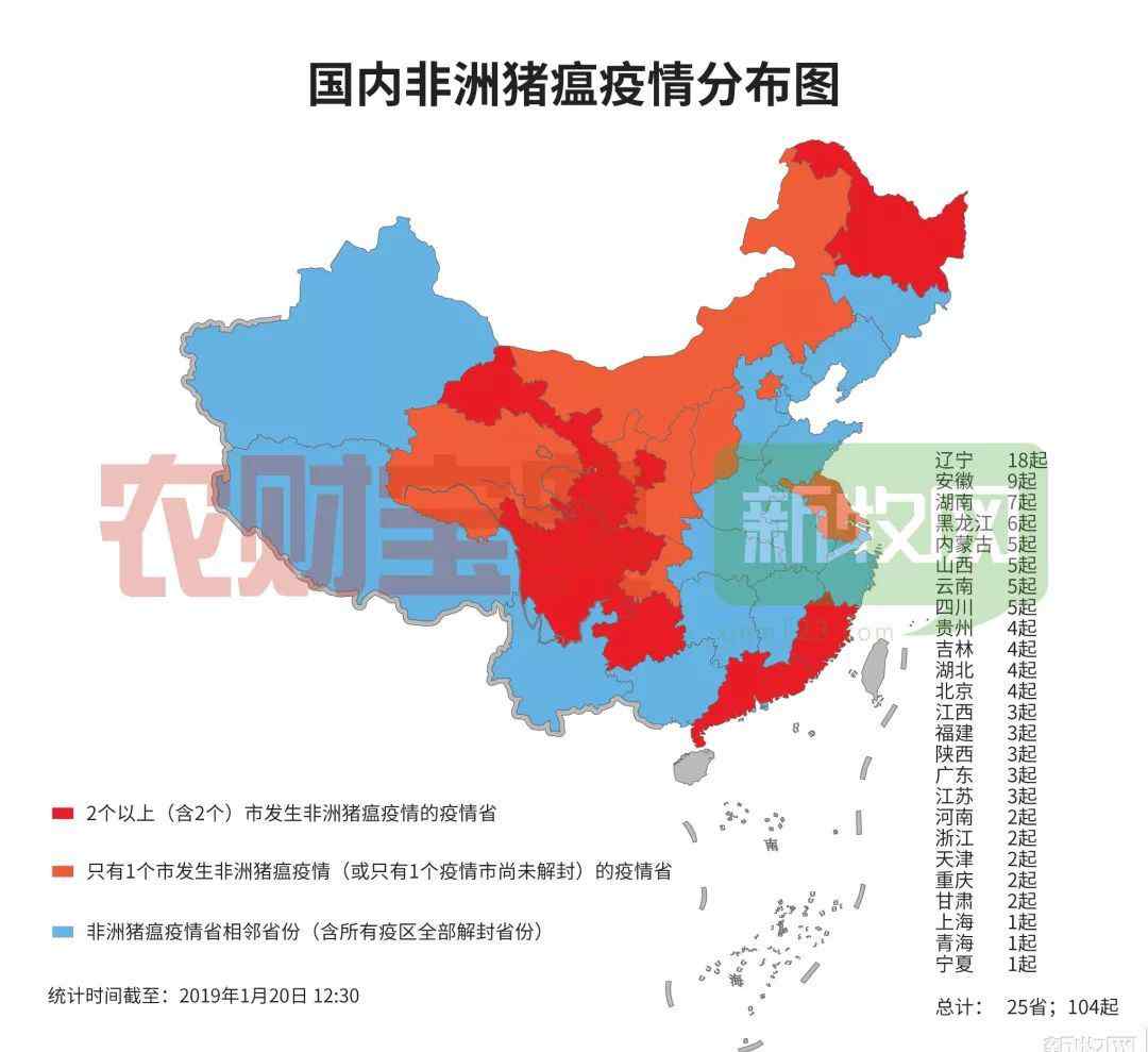 一省八市疫區(qū) 全國22省80個(gè)疫區(qū)已解封！只有這22個(gè)地方仍然禁止調(diào)豬