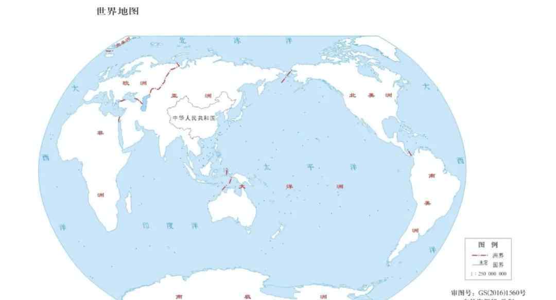 標準中國地圖 快收藏！最新版標準中國地圖來了