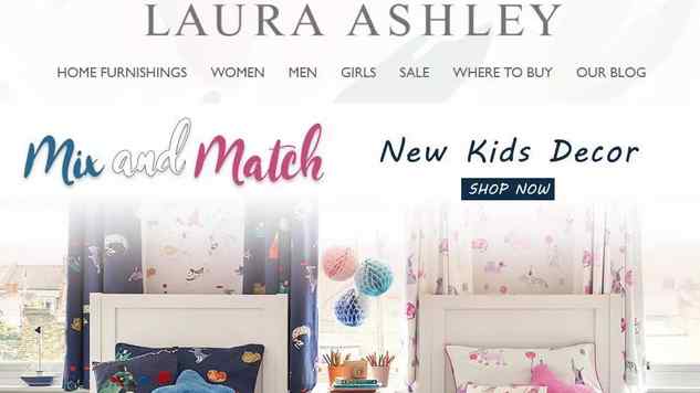 ashley家居 英國老牌時(shí)尚家居品牌Laura Ashley或被收購