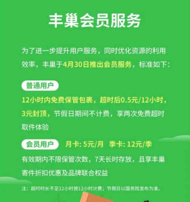 豐巢快遞柜收費(fèi)標(biāo)準(zhǔn) 豐巢快遞柜收費(fèi)有理？