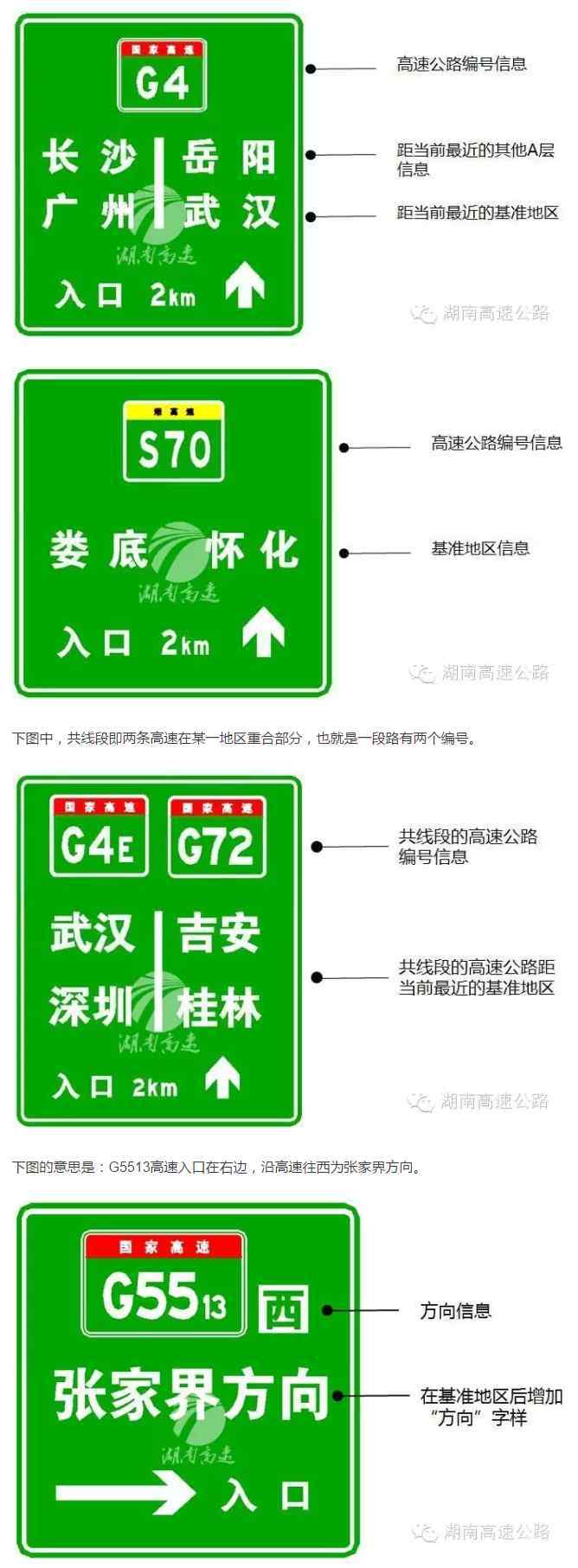 高速公路標志牌 蜀黍權(quán)威解讀最新高速公路標志牌，看懂就不怕繞暈