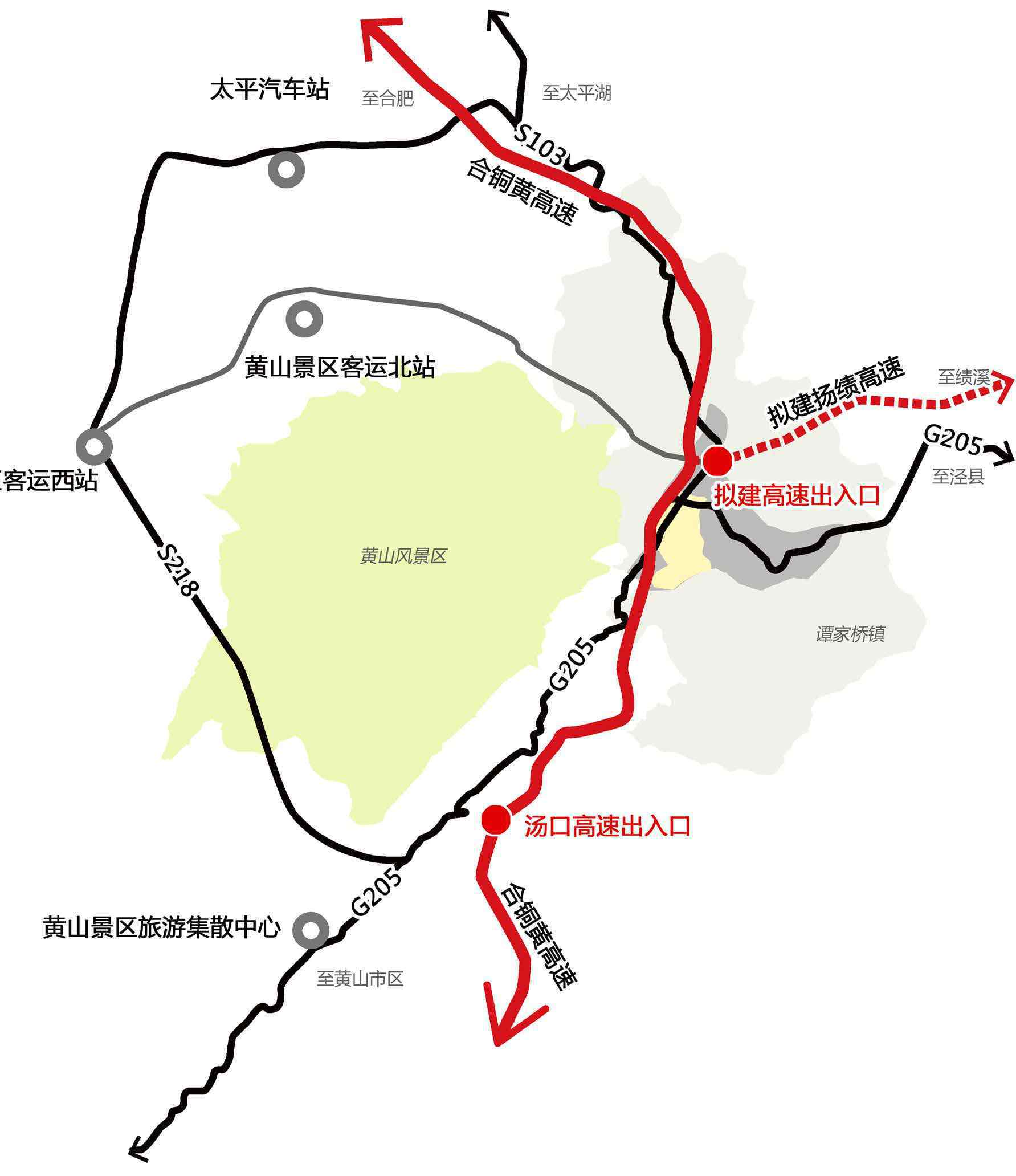 黃山景觀 規(guī)劃丨黃山景區(qū)東部門戶—譚家橋國際旅游小鎮(zhèn)