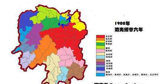 澧 民國(guó)至今，湖南各城市區(qū)域變化-1990年省內(nèi)的重大區(qū)域調(diào)整