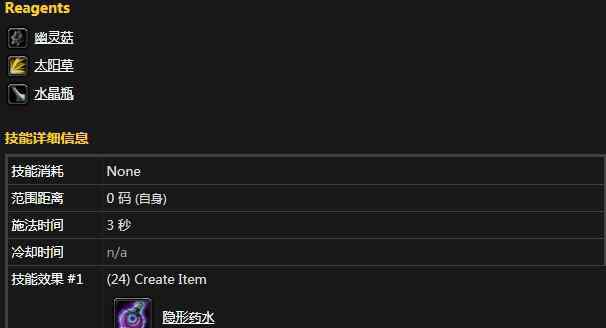 雨燕草 玩轉(zhuǎn)《魔獸世界》祖格必備藥水，領(lǐng)先準(zhǔn)備時(shí)刻快人一步
