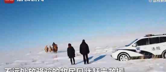 帥!法官騎駱駝穿越雪地辦案 究竟是怎么一回事?