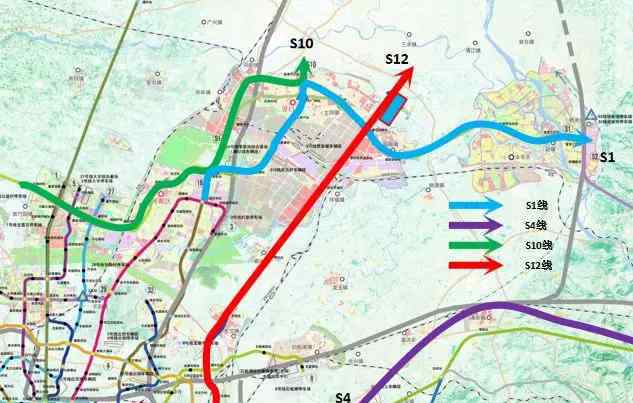 成都17號線二期線路圖 成都軌道交通17號線二期工程相關(guān)資料，計劃今年9月開工建設(shè)