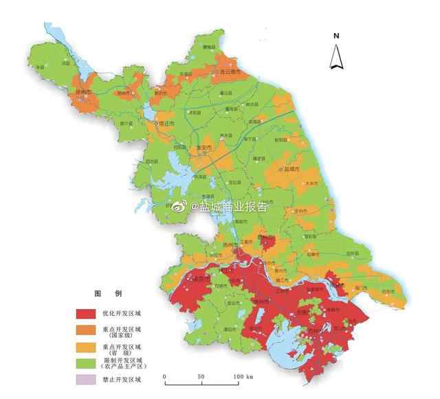 江蘇重新規(guī)劃地級(jí)市 江蘇省各地市主體功能區(qū)劃分重新調(diào)整