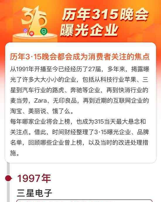 韓后315曝光事件 2018年315晚會(huì)曝光名單會(huì)有哪些？盤點(diǎn)歷年315晚會(huì)曝光名單