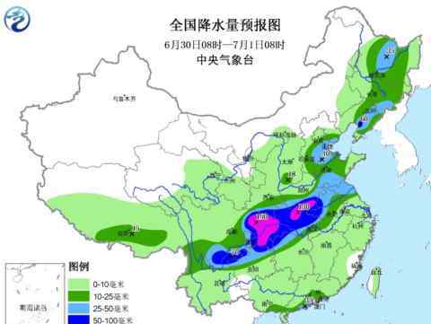 降水量預(yù)報 未來3天全國降水量天氣預(yù)報