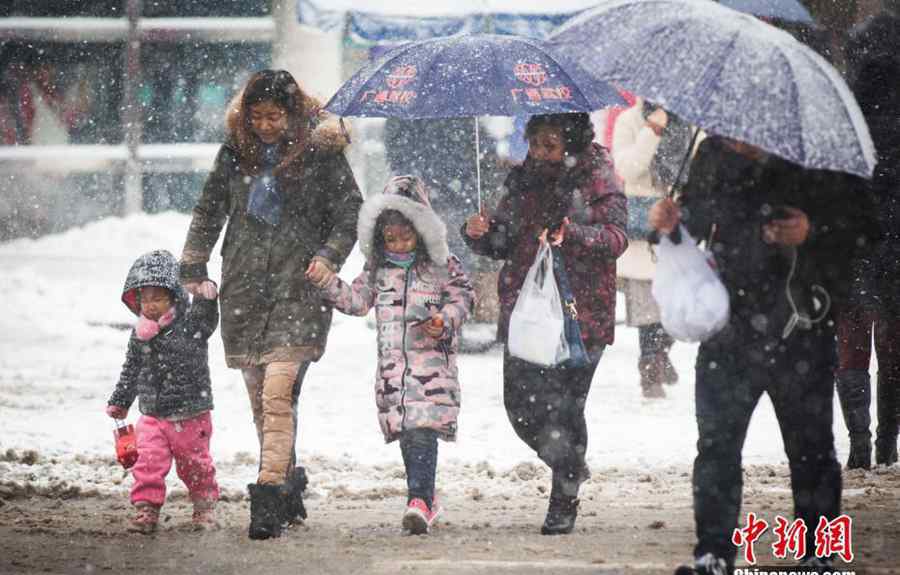 南京暴雪 南京暴雪仍將持續(xù) 民眾出行困難