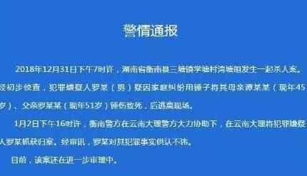 錘殺父母男孩落網(wǎng) 慘不忍睹真相實在太悲劇