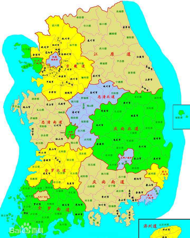 朝鮮行政區(qū)劃 韓國+朝鮮行政區(qū)劃介紹