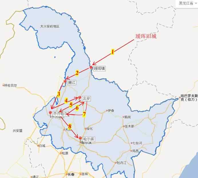 黑龍江的省會是哪個城市 黑龍江省會的變遷史！