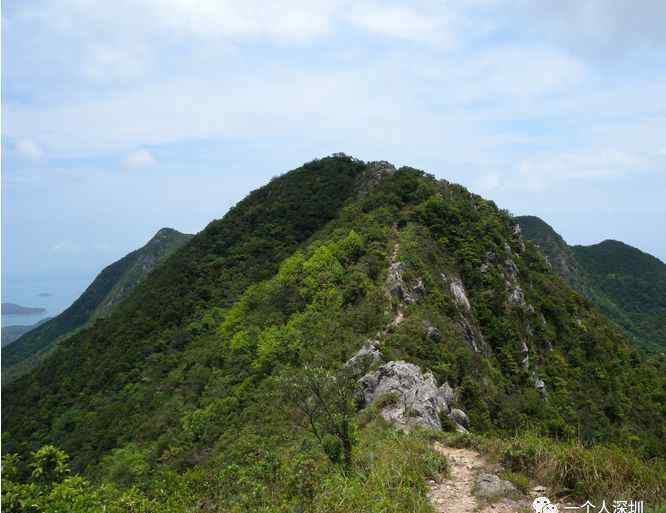 深圳排牙山 深圳第一險峰：排牙山