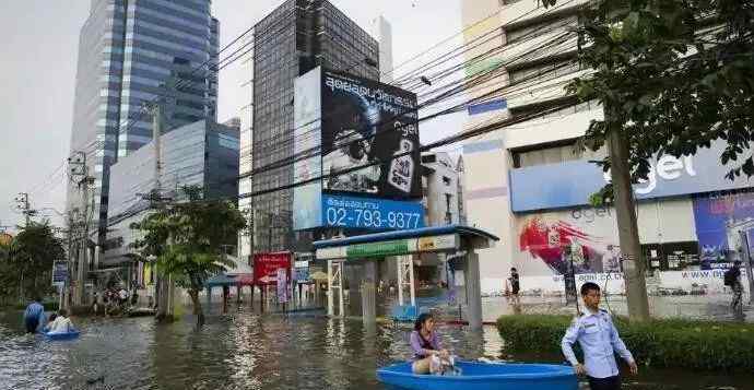 曼谷或被淹沒 曼谷或被淹沒，考慮遷都！2050年近3億人面臨海平面上升威脅