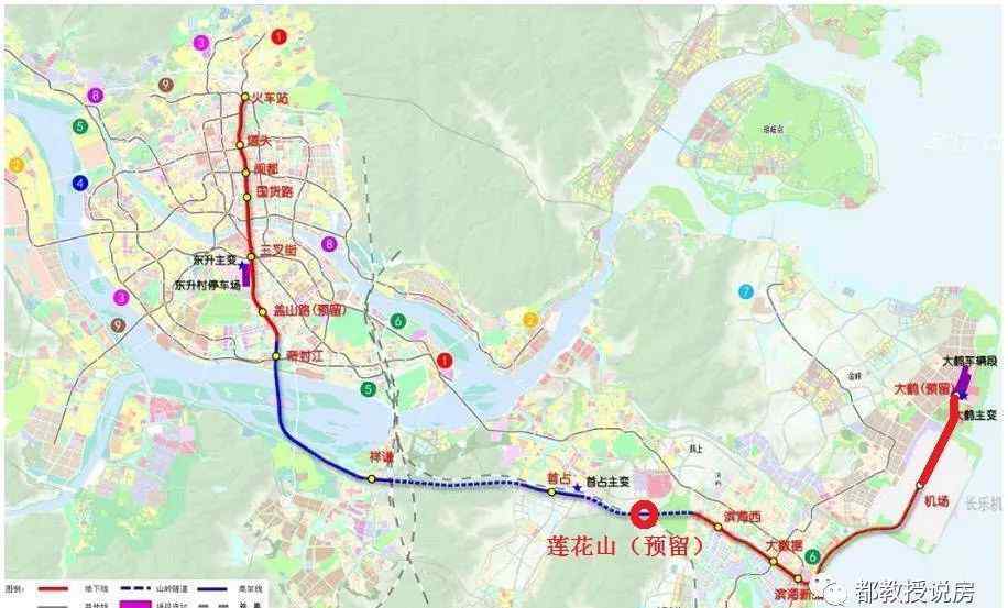 大鶴 福州至長樂機(jī)場城際鐵路工可分析：大鶴站又回歸，蓮花山留遐想