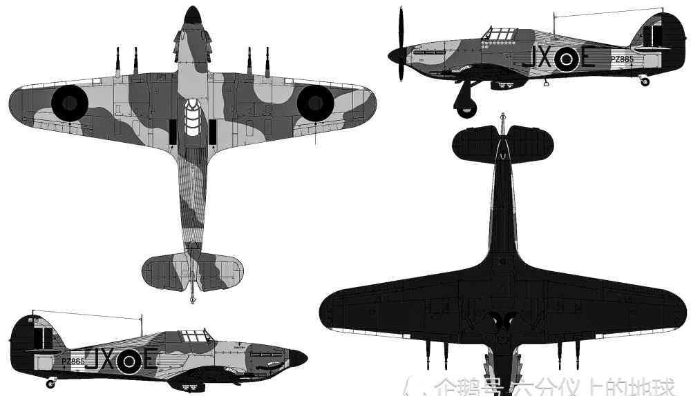 颶風戰(zhàn)斗機 勤勤懇懇任勞任怨老黃牛，英國霍克“颶風”戰(zhàn)斗機