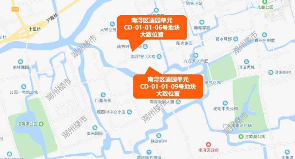 南太湖影院 重磅！湖州今天掛出三宗地塊，南潯再添一座9萬㎡商業(yè)綜合體！