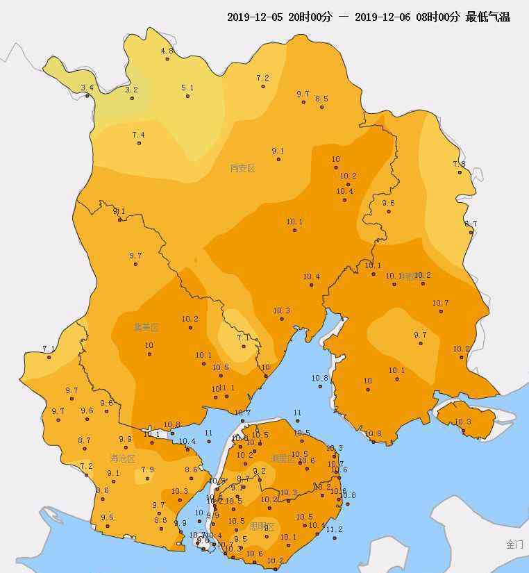 五裂槭 跌至0℃？低溫＋高濕＋大風(fēng)！接下來廈門天氣刺激了……