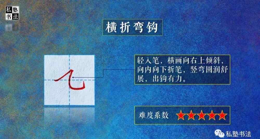 橫折彎鉤的字 橫折彎鉤難寫？用“乙、幾、九、乞、億、旭”練練手
